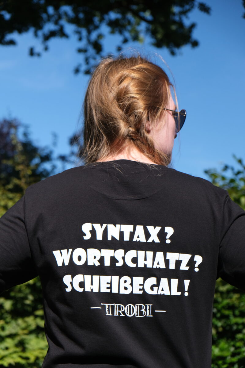 TROBI Bierlingual Shirt Hinten